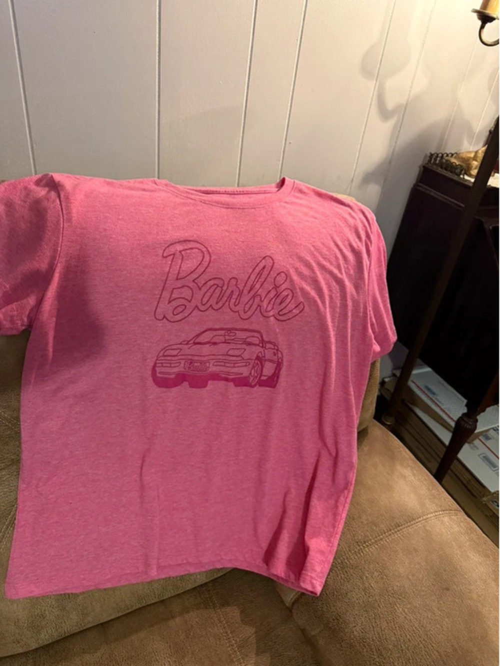 Pink Barbie T-Shirt XL